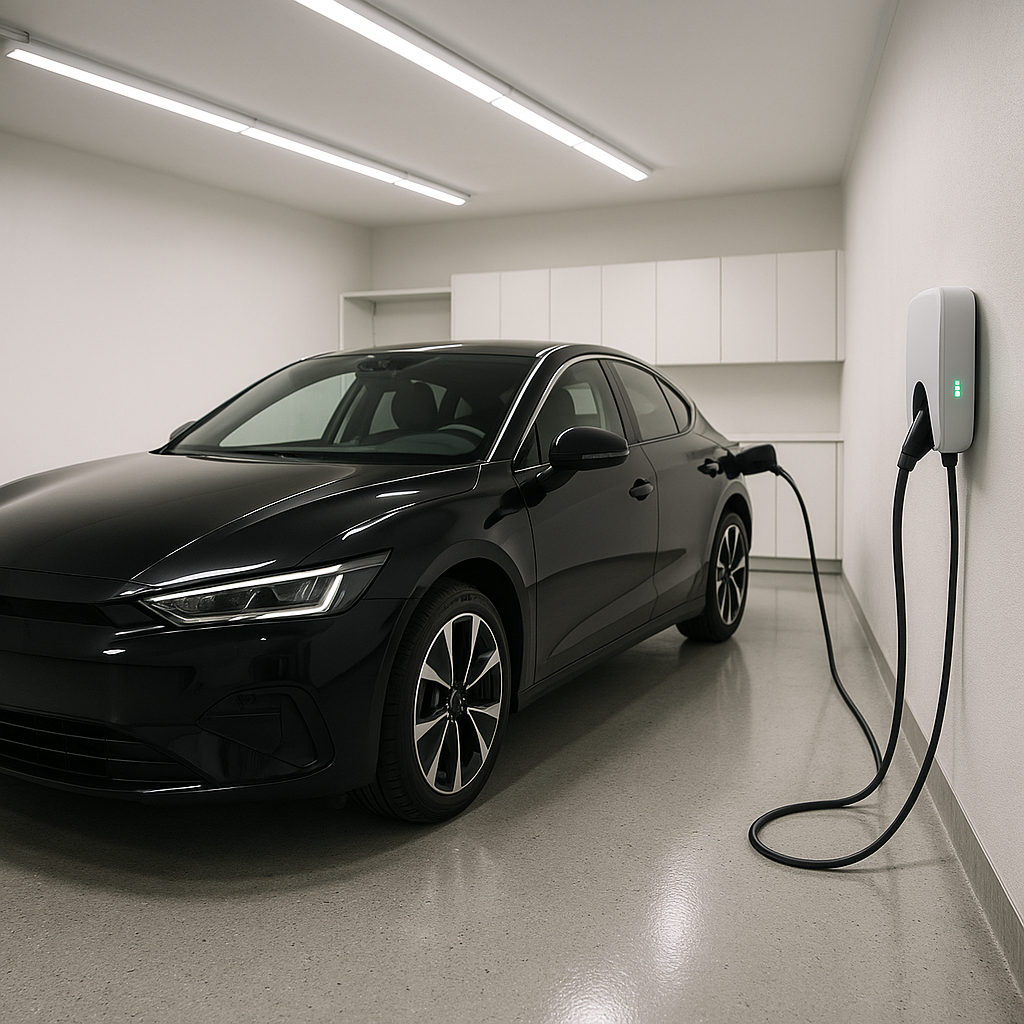 EV charger installation